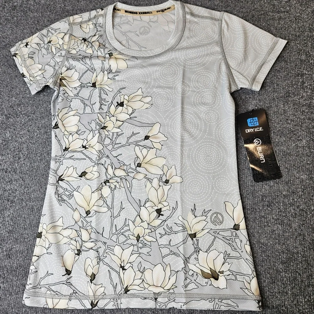 Inknburn Womens Tech Tee Size‎ XXS Magnolia Shortsleeve Quick Dry Wicking